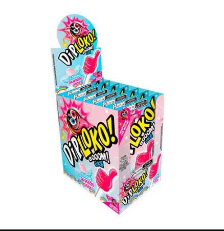 DIP LOKO BOOOM ALGODAO DOCE LIKE 15X11G