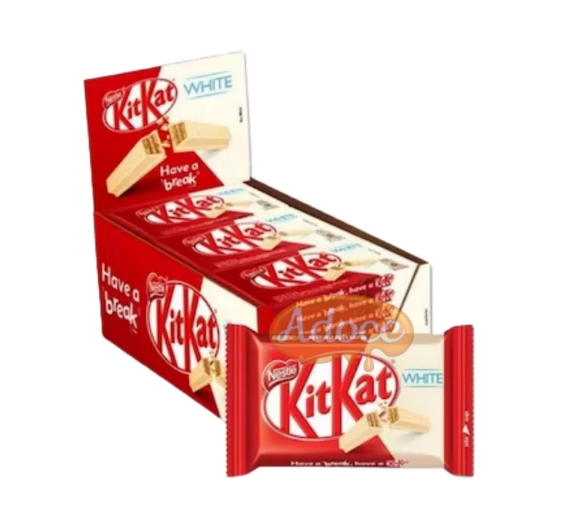 CHOC. NESTLE KIT KAT CHOC. BRANCO 24X41,5GR