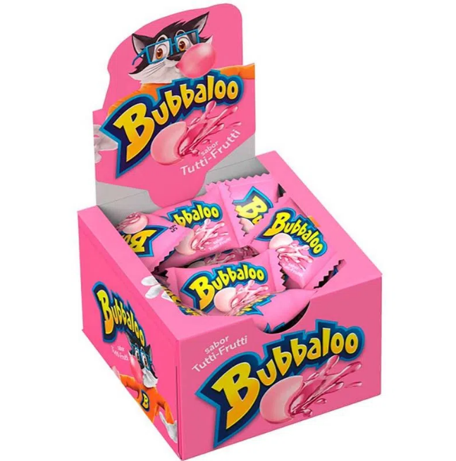 CHICLE BUBBALOO T.FRUTTI 60X5G