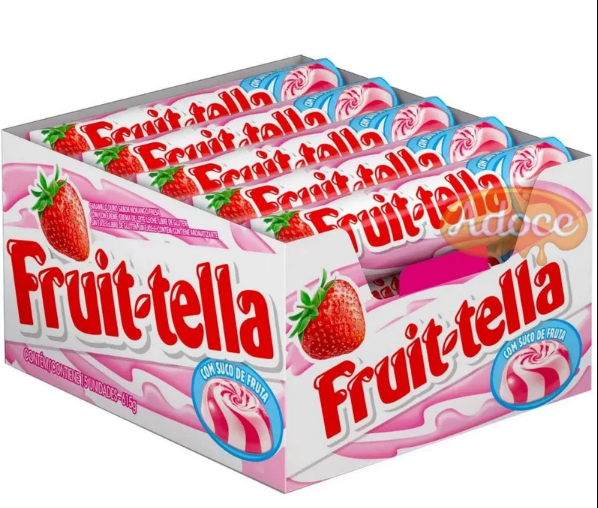 FRUITTELLA MORANGO C/CR.LEITE SWIRL 15X41G