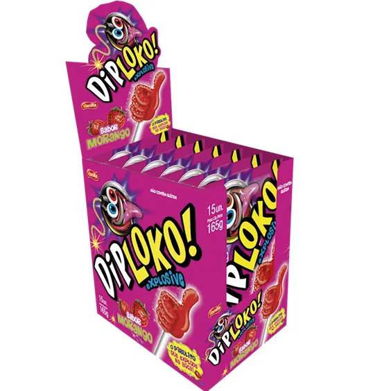 DIP LOKO BOOOM MORANGO LIKE 15X11G