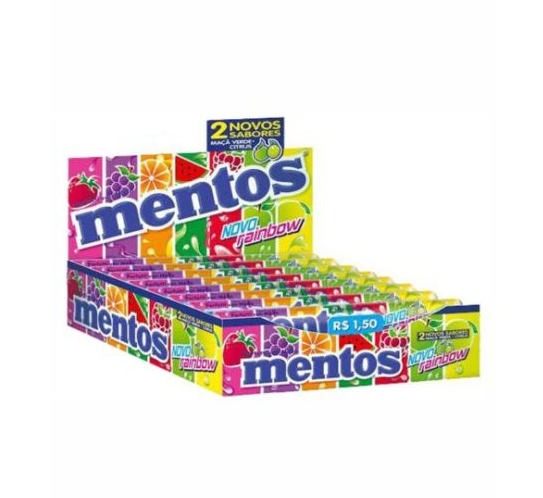 MENTOS STICK RAINBOW 16X37,5G