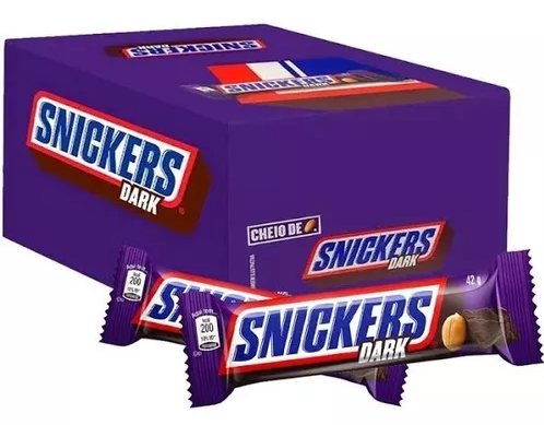 CHOC. SNICKERS DARK 20X42G