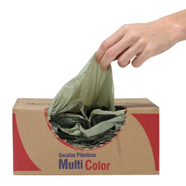 SACOLA LIPLAST MULTICOLOR 47X57 CX 4KG