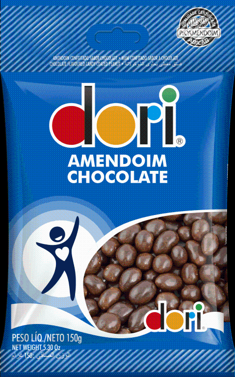 AMENDOIM CHOCOLATE DORI CONF. 150G