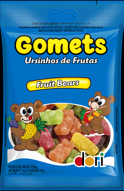 GOMETS GOMA URSO DORI 150G