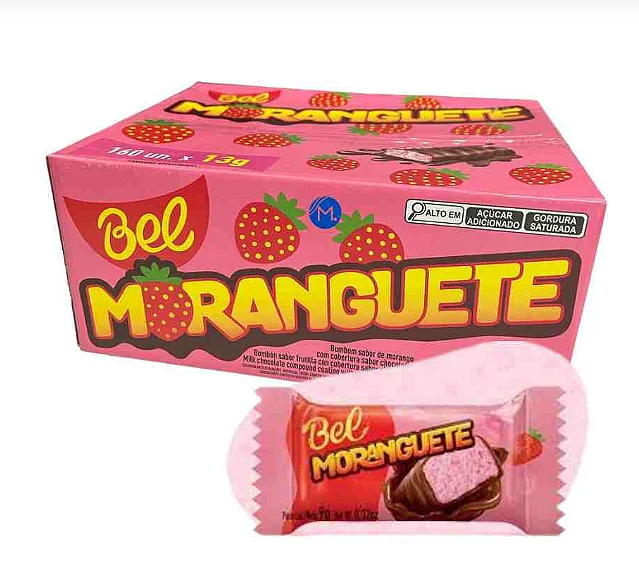 CHOC. MORANGUETE 160X13G