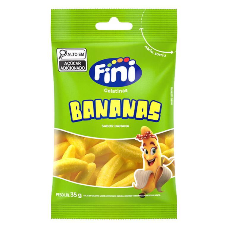 FINI GELATINAS BANANAS 10X35G
