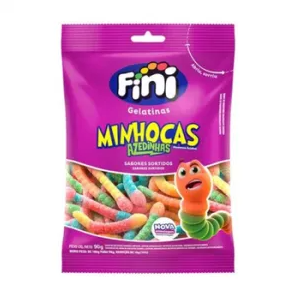 FINI GELATINAS MINHOCAS CITRICA 10X35G