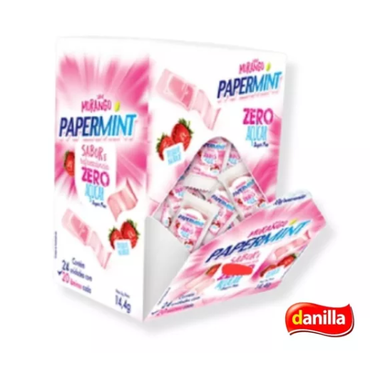 DANILLA PAPERMINT MORANGO 24X14,4G