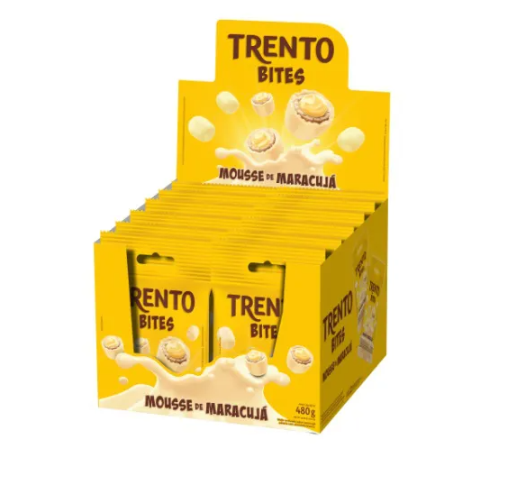 TRENTO BITES MOUSSE DE MARACUJA 12X40G