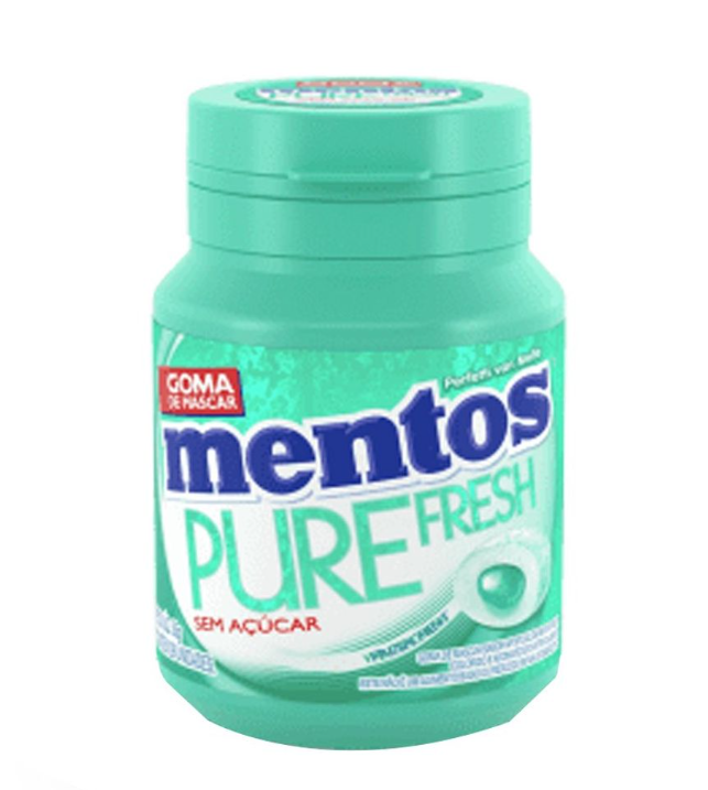 MENTOS PURE FRESH 56G WINTERGREEN GFA VERDE