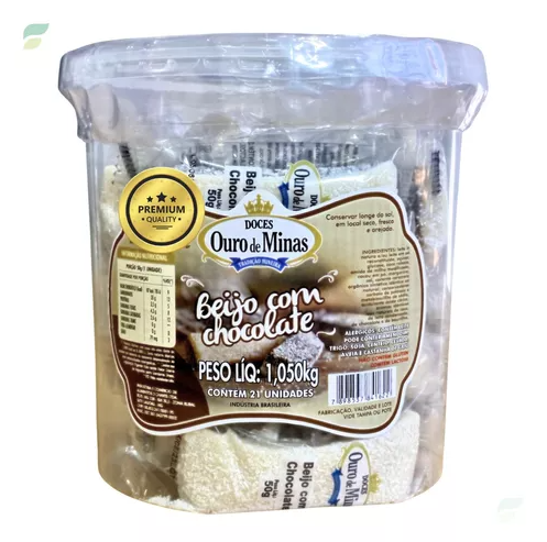 POTE BEIJO C/CHOC OURO DE MINAS 1.050KG C/21