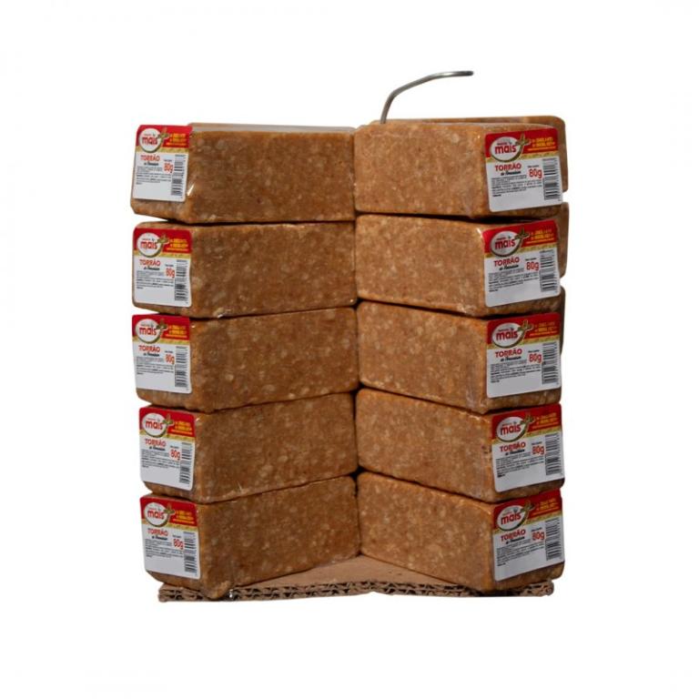 TORRAO DE AMENDOIM 20X80G PENCA PRODUTOS MAIS