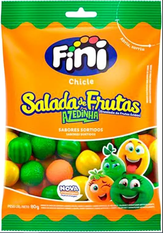 FINI CHICLE SALADA DE FRUTAS 80GMR