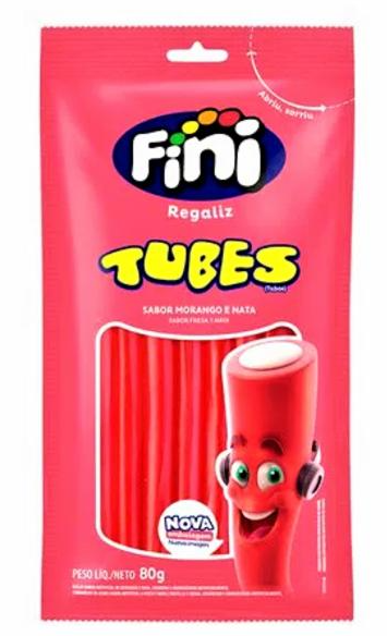 FINI TUBES MORANGO 80GMR
