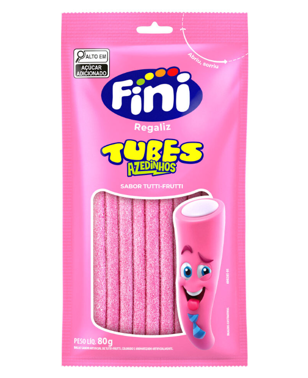 FINI TUBES TUTTI FRUTI 80GMR