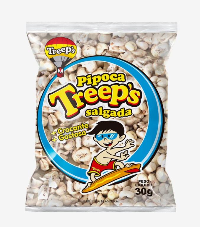 TREEPS PIPOCA SALGADA 25X30G