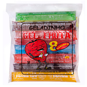GELADINHO GEL FRUTA C/10 55ML