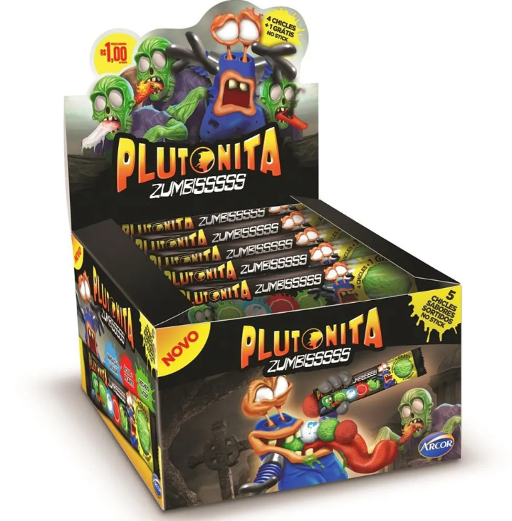 CHICLE PLUTONITA ZUMBISS 337G C/15