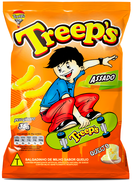 TREEPS SALG. QUEIJO 10X35G