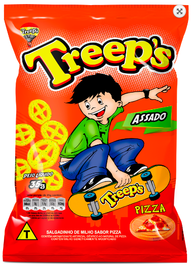 TREEPS SALG. PIZZA 10X35G