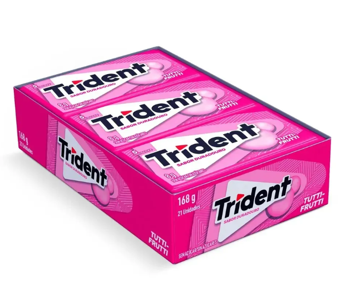 TRIDENT TUTTI FRUTTI 21X8G