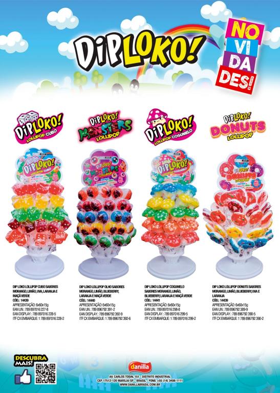 DIP LOKO DONUTS TORRE 60X15G