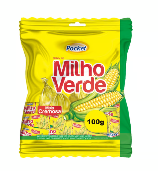 BALA POCKET MILHO VERDE 100G SM (30)