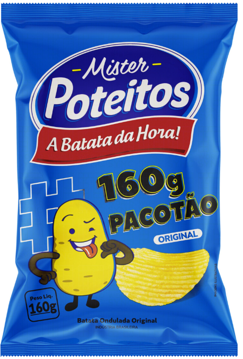BATATA MT POTEITOS ORIGINAL 160G