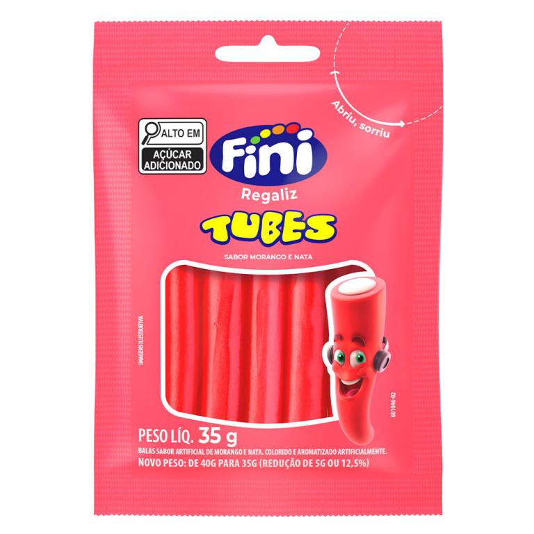 FINI TUBES MORANGO 10X35G