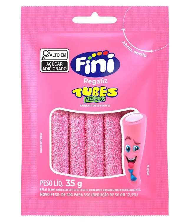 FINI TUBES TUTTI FRUTTI 10X35G