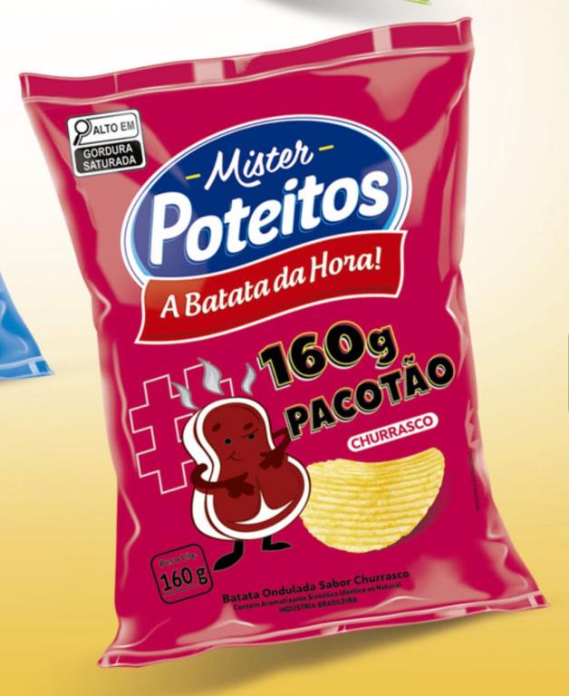 BATATA MT POTEITOS CHURRASCO 160G