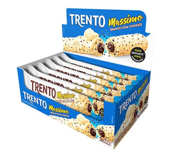 TRENTO MASSIMO BRANCO COM COOKIES 15X25g