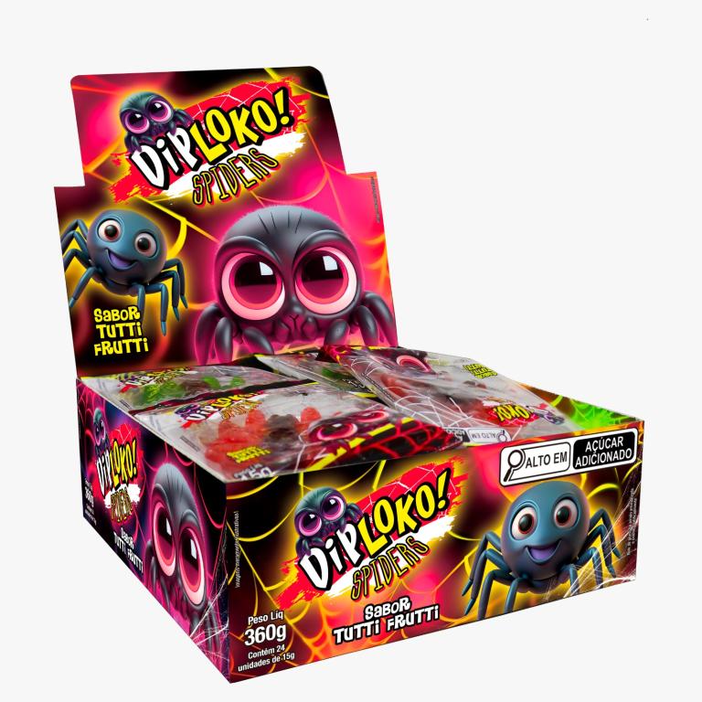 DIP LOKO SPIDERS 24X15G