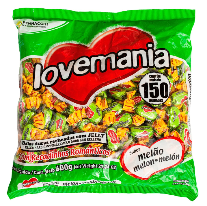 BALA LOVEMANIA MELAO 500G (125)