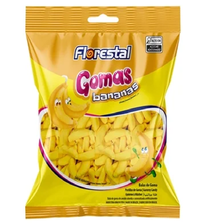 GOMA FLORESTAL BANANAS 150G