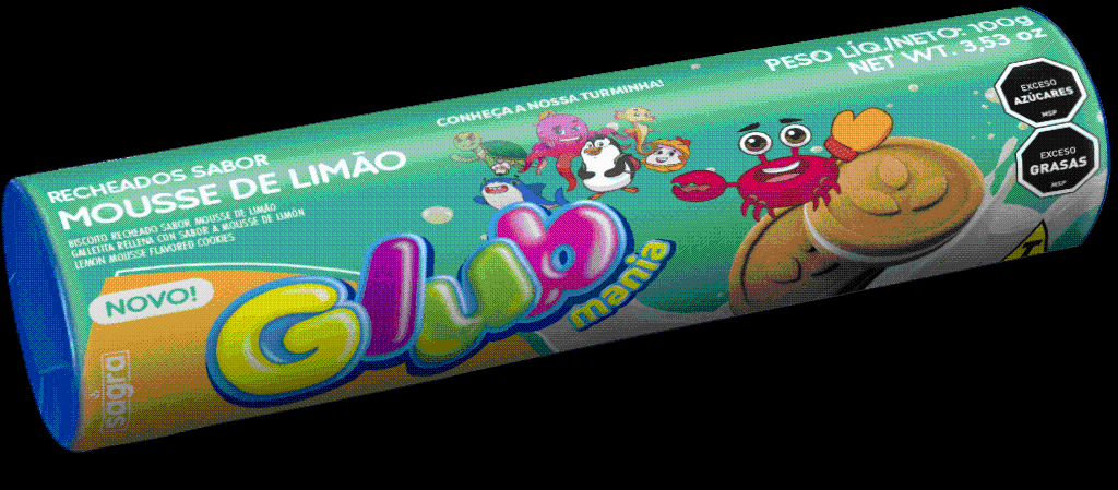 BISC. RECH. MOUSSE DE LIMAO GLUB 100G
