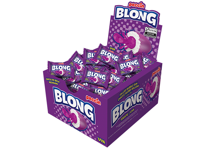 CHICLE BLONG UVA 40X5G