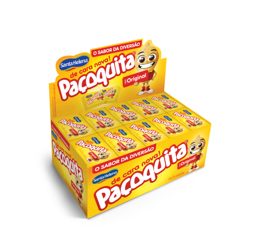 PACOQUITA QUADRADA EMB DISP 1KG (50UN)