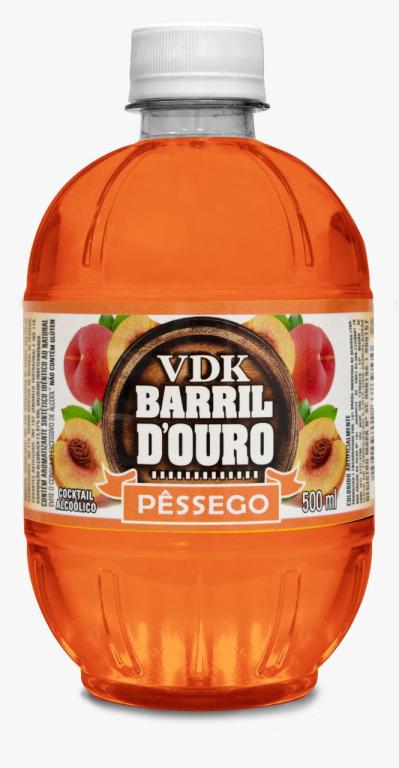 COCKTAIL BARRIL D'OURO PESSEGO 500ML