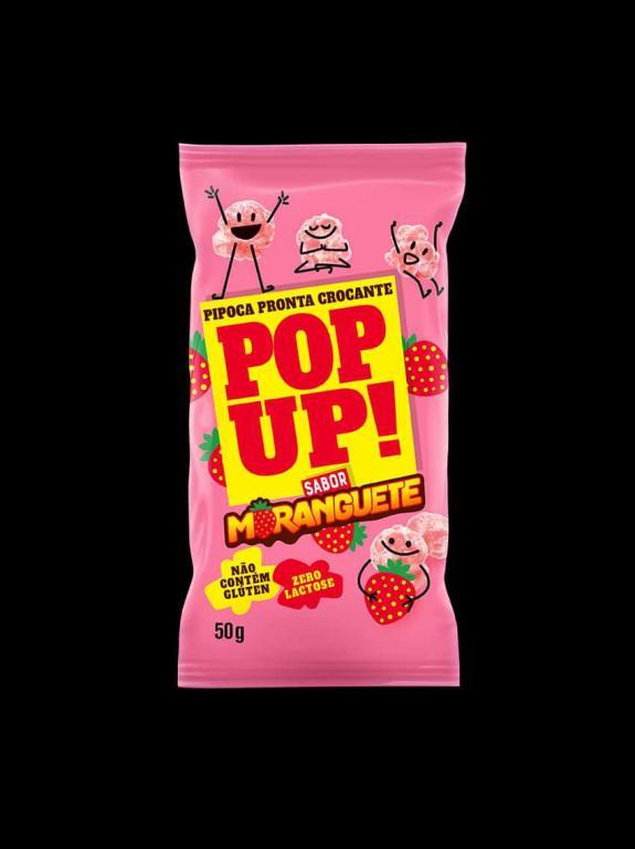 PIPOCA POP UP MORANGUETE 50G