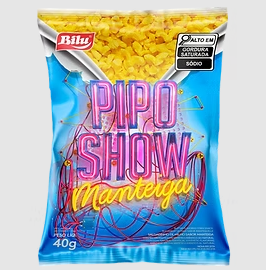 PIPO SHOW SABOR MANTEIGA 10X40G
