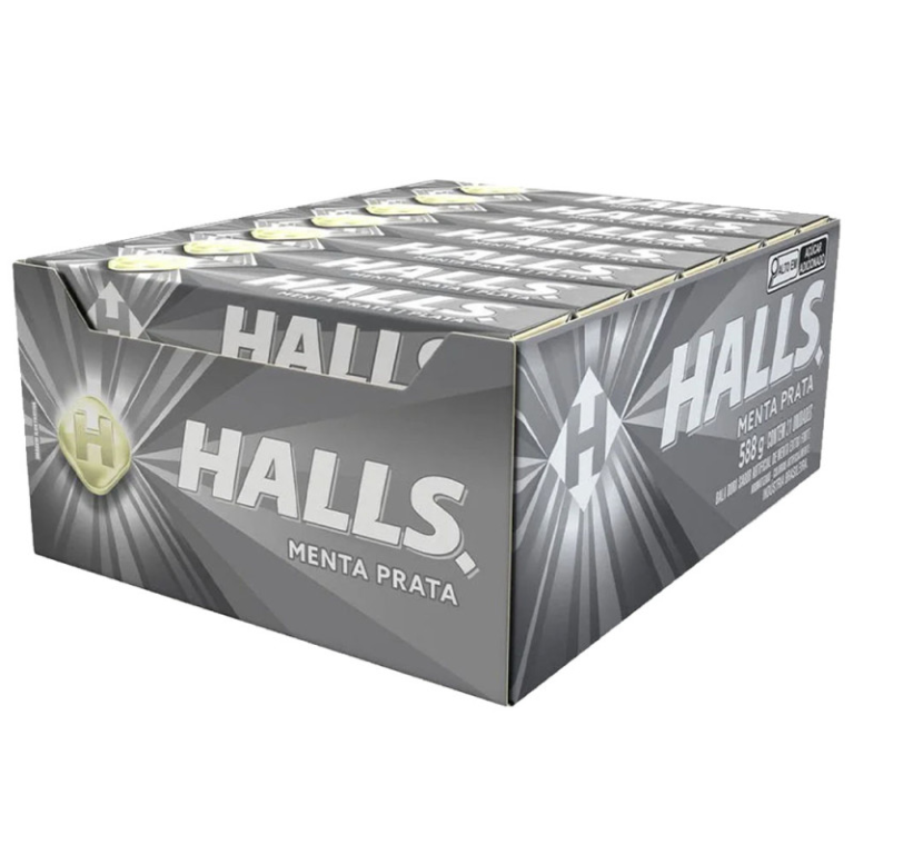 HALLS MENTA PRATA DP 21UN