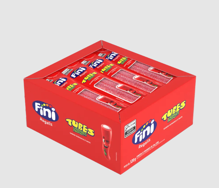 FINI TUBES MORANGO CITRICO 32X10G
