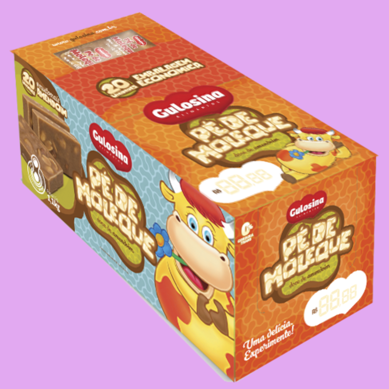 PE DE MOLEQUE GULOSINA DISPLAY 1100G C/20