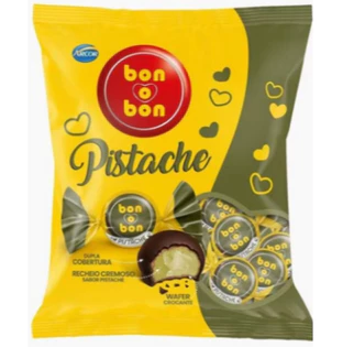 BOMBOM ARCOR BONOBON PISTACHE 750G (50)