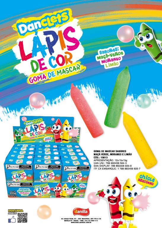 DANILLA DANCLETS LAPIS DE COR 15X15G