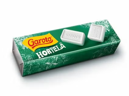 PASTILHA GAROTO HORTELA 40x17g