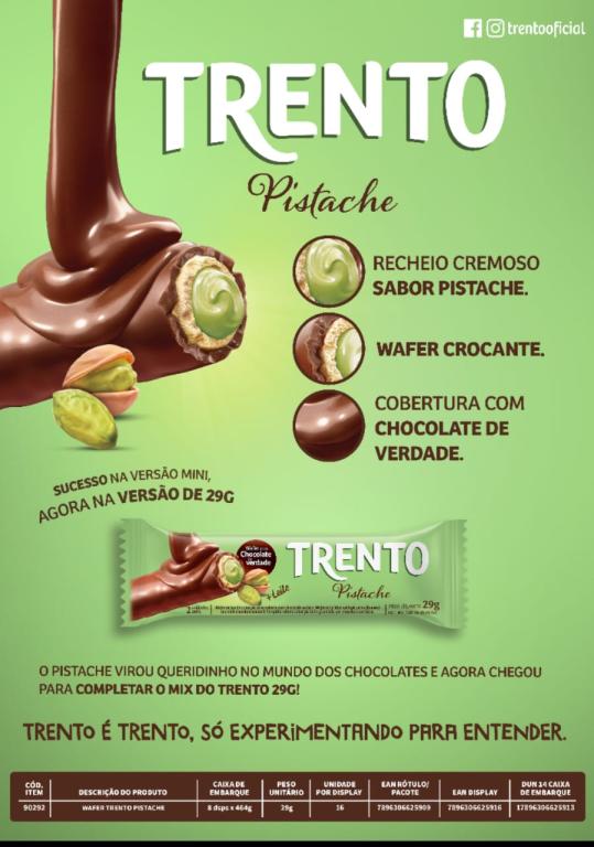 TRENTO PISTACHE 16X29g